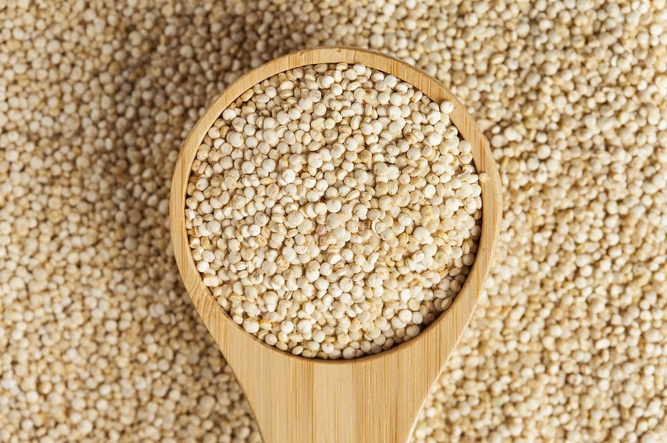 Organic Golden White Whole Quinoa Grain Royal no-GMO Gluten Free Bulk (55 LB)