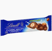 Lindt Classic Recipe Hazelnut Milk Chocolate Bars 1.2 oz (Case Pack of 18)
