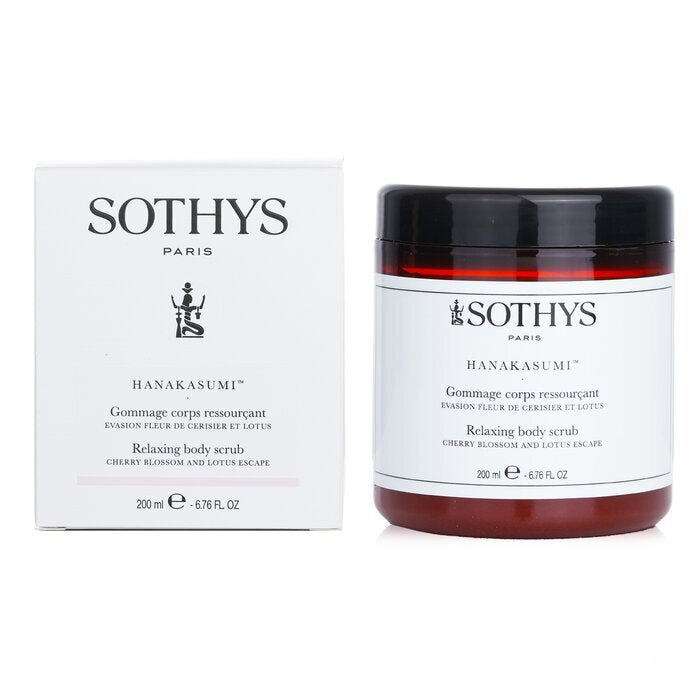Sothys Relaxing Body Scrub - Cherry Blossom & Lotus Escape 200ml Womens Skin