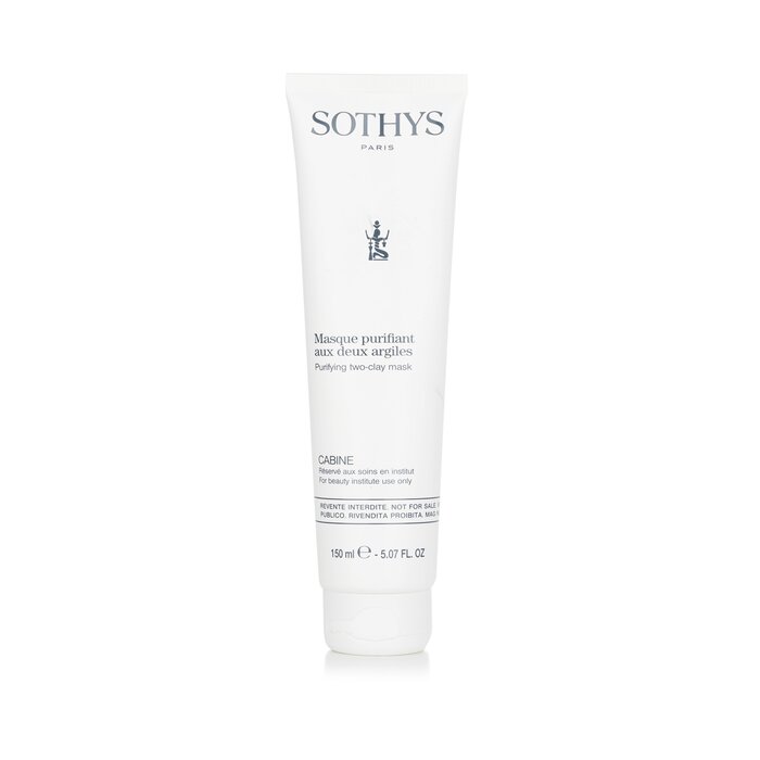 Sothys Purifying Two Clay Mask 5.07oz/150ml PRO SIZE