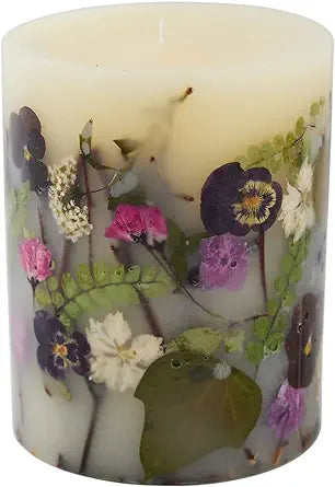 Rosy Rings Black Currant & Bay Holiday Luxury Botanical Candle - 6.5"