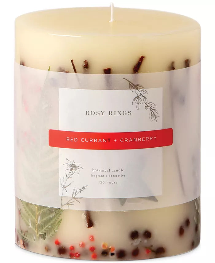 Rosy Rings Red Currant & Cranberry 4.5" Candle