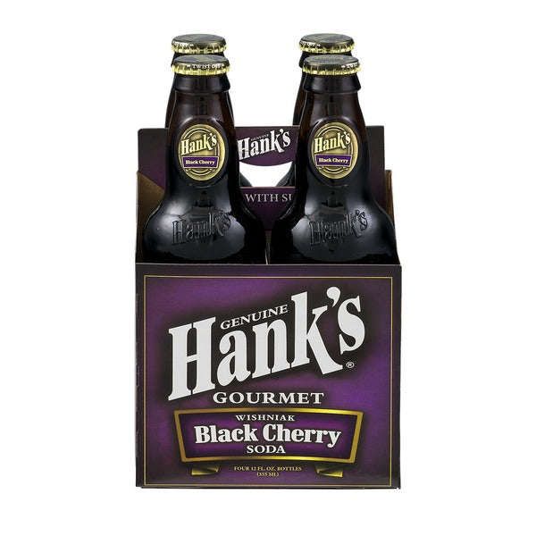 Hank's Gourmet Soda Black Cherry (24x12oz)