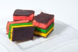 RawJoy Fresh New York City Rainbow Cookies