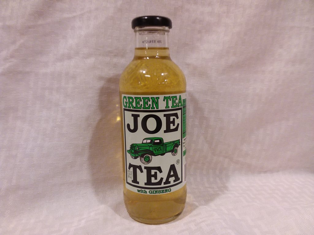 Joe Tea-Green Tea With Ginseng 20 oz Glass Bottles