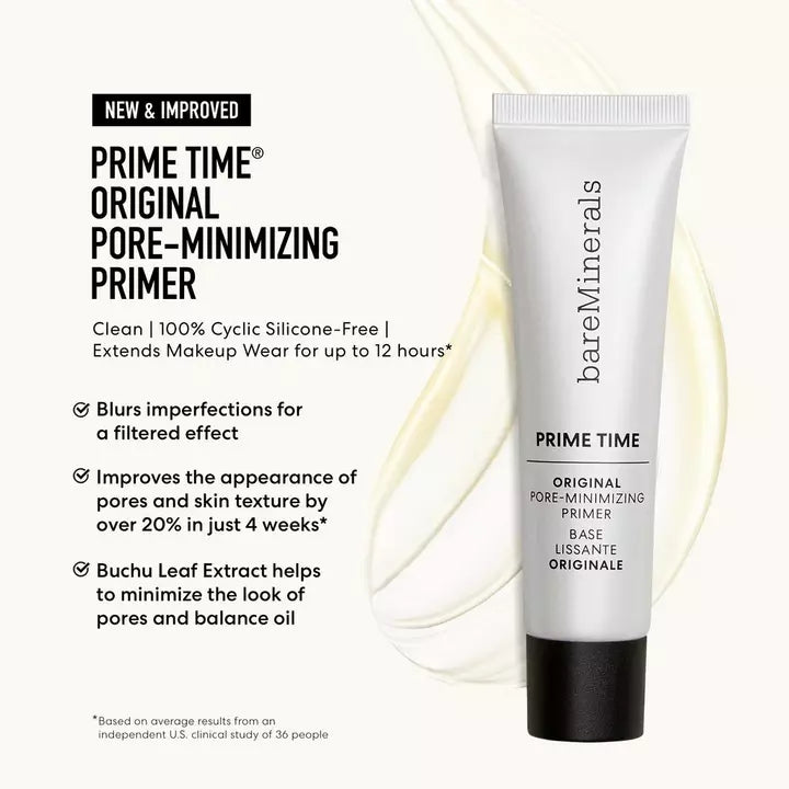 Bareminerals Prime Time Original Pore-Minimizing Primer - 1 Fl Oz