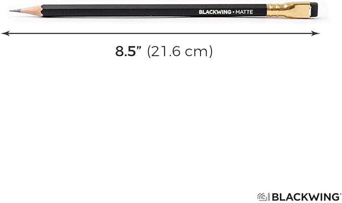 Palomino Blackwing Matte Pencils - 12 Count Black