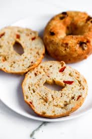 RawJoy Delicious Fresh Baked New York Sun Dried Tomato Bagel