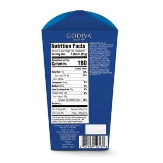 Godiva Chocolate Domes Milk Choc Crispy Hazelnut 4.2 oz
