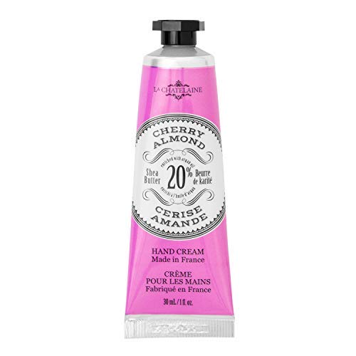 La Chatelaine Luxury Travel Soap Collection, Set of 4: Plant-Based, Made in France with Organic Shea Butter, featuring 2 Shea Hand Creams, 2 shea soaps, & 2 Travel Tins