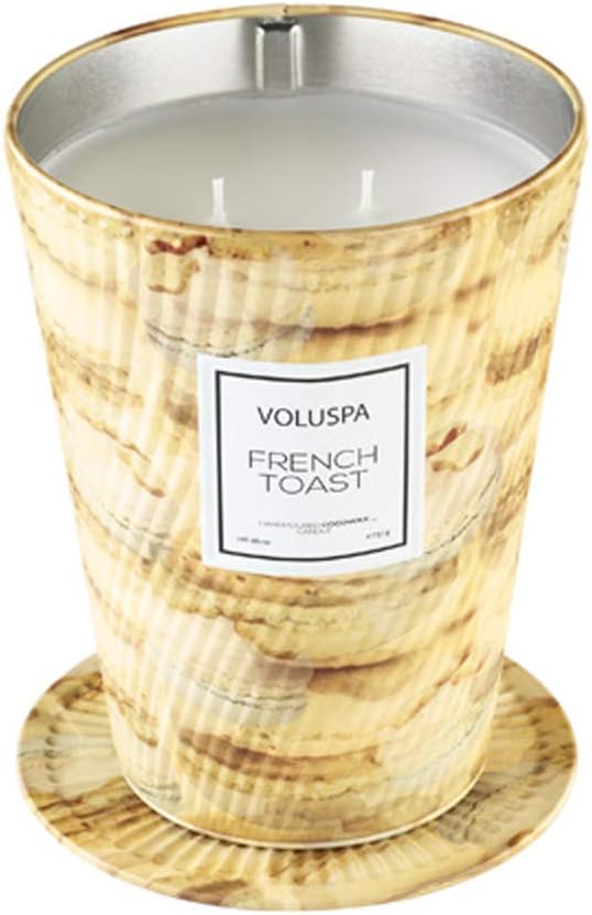 Voluspa New French Toast 26 Ounce 2 Wick Candle