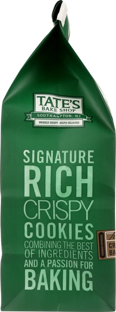 Tates Double Chocolate Chip Cookies 7 oz Bags (Case Pack of 12)