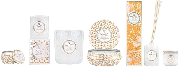 Voluspa Italian Bellini Votive Glass Jar