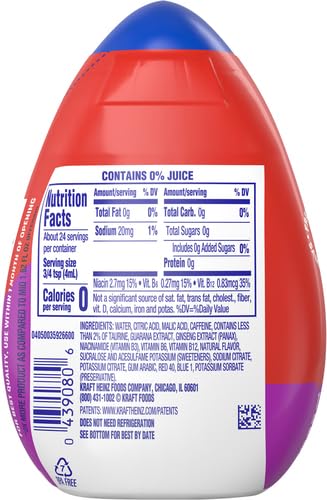Mio Acai Berry Storm Natural Flavored Liquid Water Enhancer 3.24 oz Bottle (Case Pack of 8)