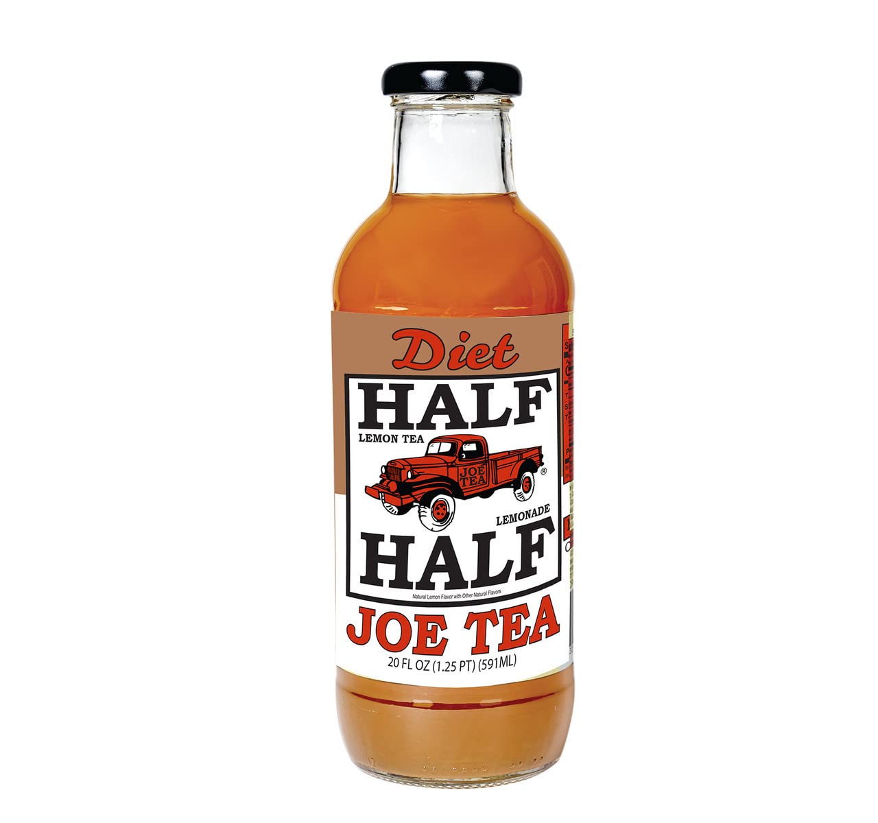 Joe Tea Diet Half & Half 20 fl oz ( Pack of 12)