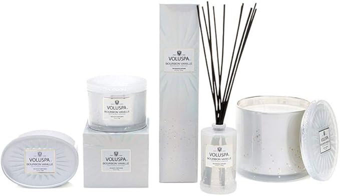 Voluspa Bourbon Vanille Fragrant Oil Diffuser 6.5 oz