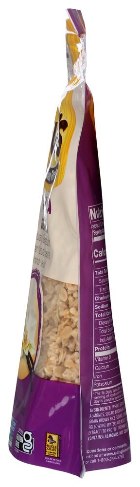 Udis Gluten Free Vanilla Granola 12 oz(Case Pack of 6)