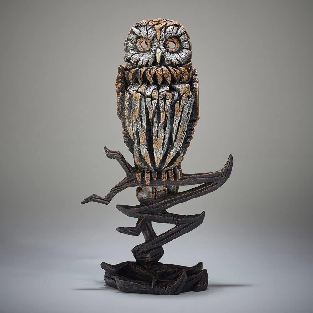 Edge Sculpture 6005336 SMALL PERCHED OWL Resin Figure by Matt Buckley and ENESCO
