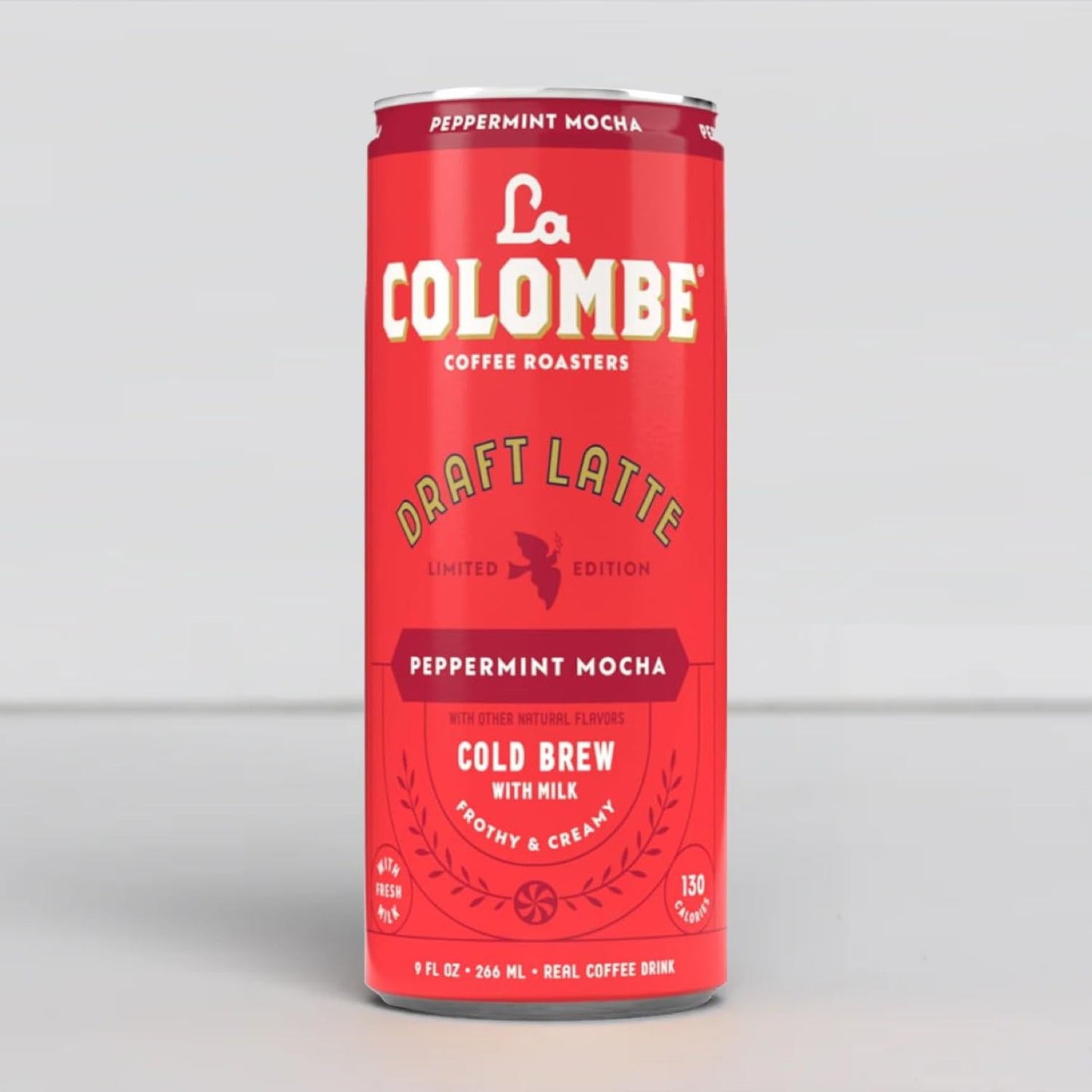 La Colombe Peppermint Maca Draft Latte Cold Brew 11 oz can (Case Pack of 12)