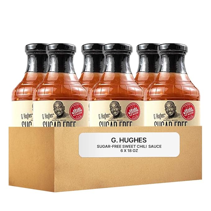 G Hughes Sugar Free Sweet Chili Dipping Sauce 18 oz - 6 per case