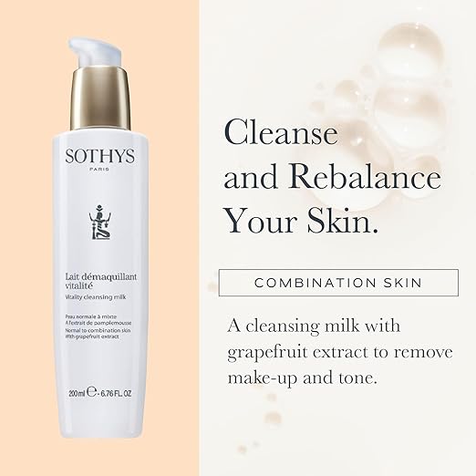 Sothys Vitality Cleansing Milk - 200 ml / 6.76 oz