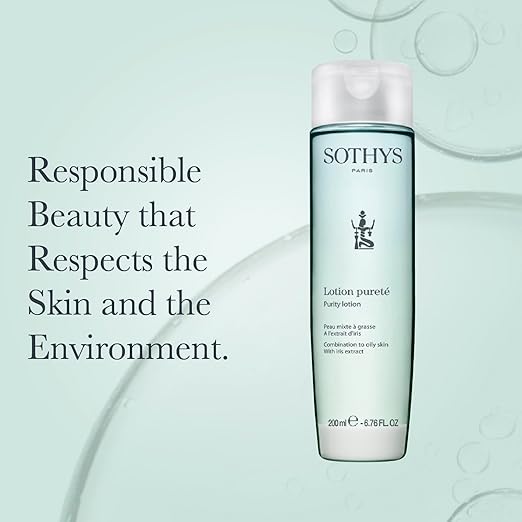 SOTHYS Purity Lotion | Bi-Phased Oil Lotion Cleanser, Acne Reducing Moisturizer |Toner for Combination to Oily Skin
