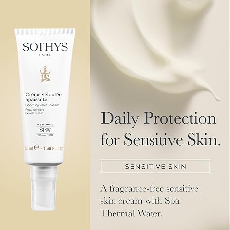 Sothys Soothing Velvet Cream - For Sensitive Skin (Salon Size) 150ml