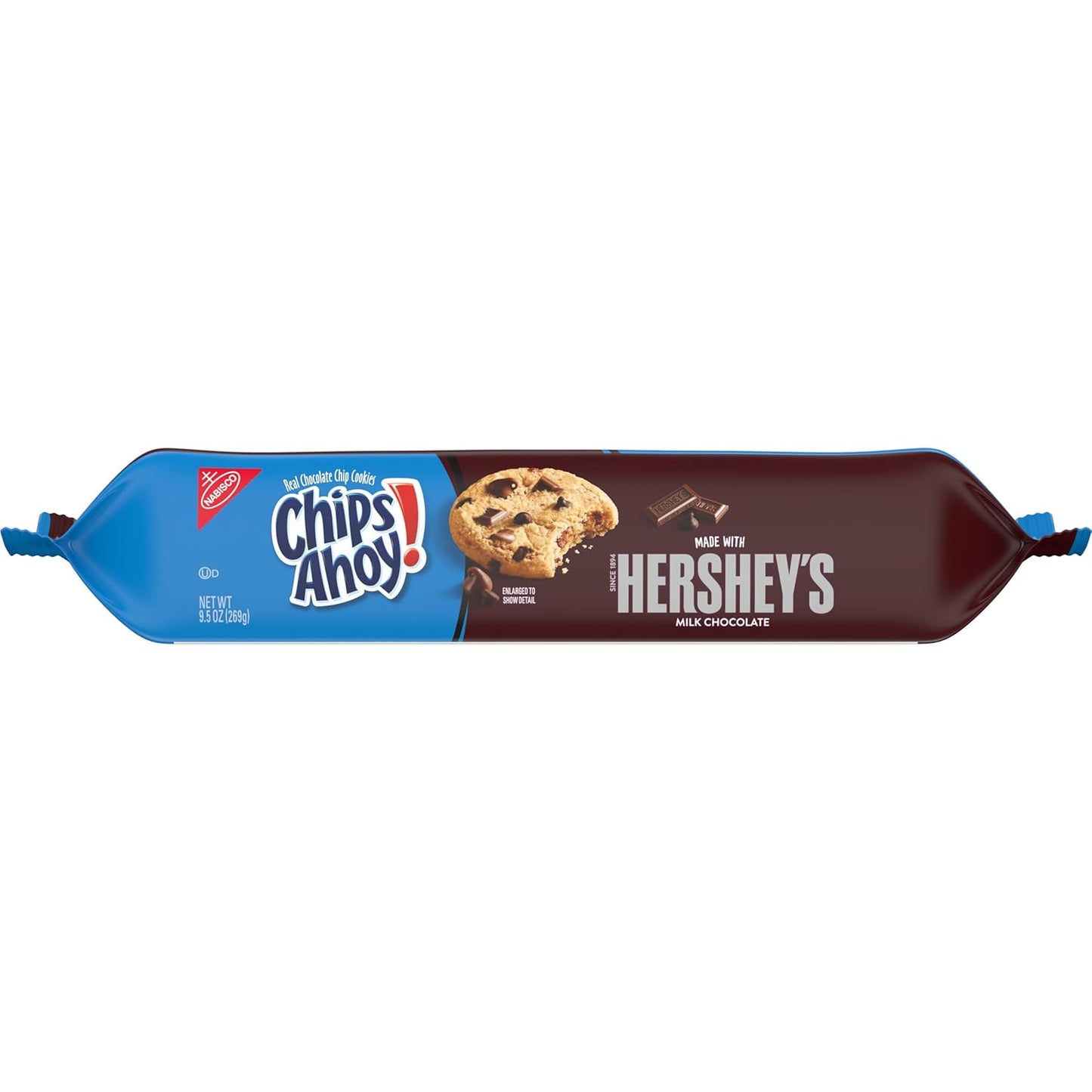 Chips Ahoy Cookies with Hershey's Milk Chocolate Chips 9.5 oz Bag