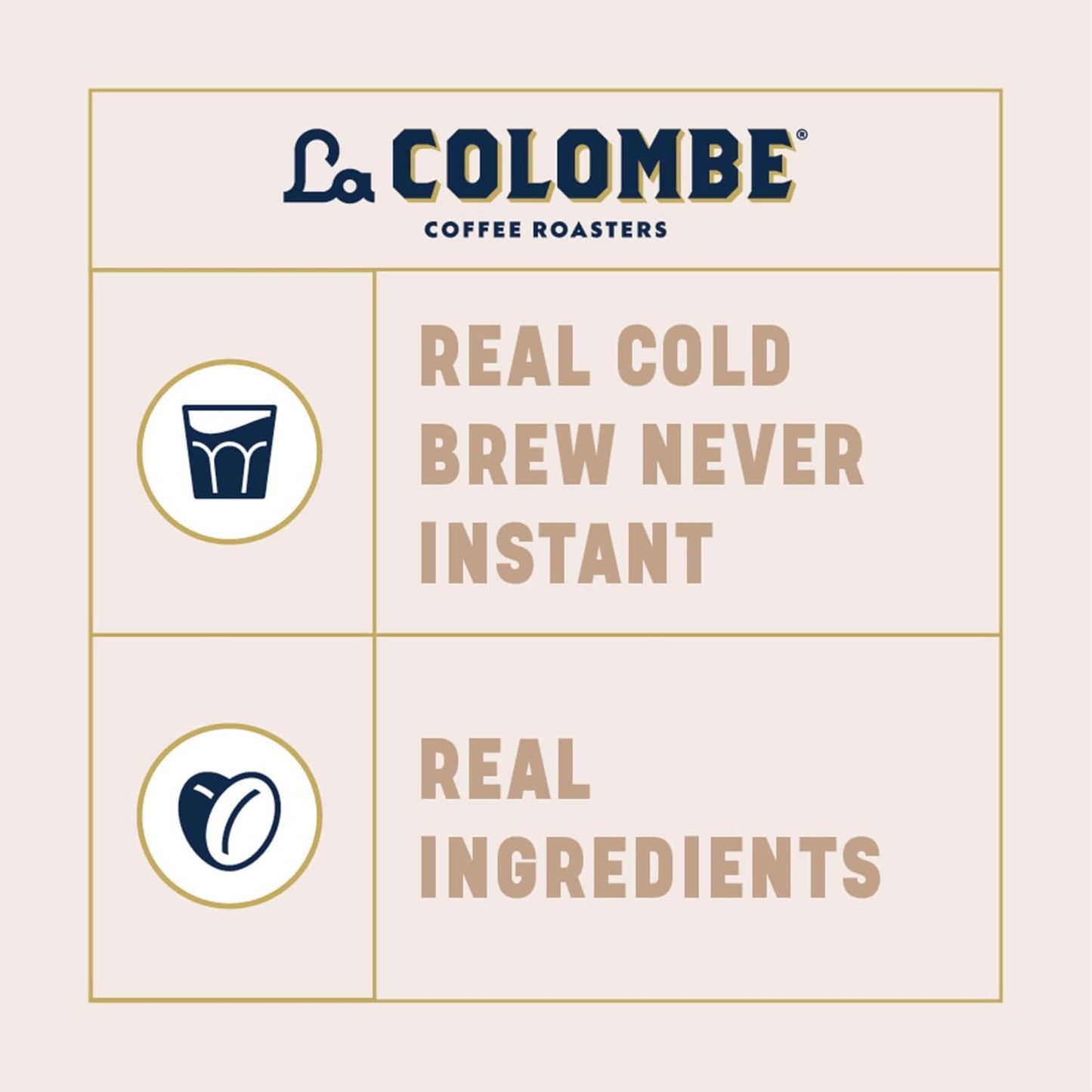 La Colombe Peppermint Maca Draft Latte Cold Brew 11 oz can (Case Pack of 12)