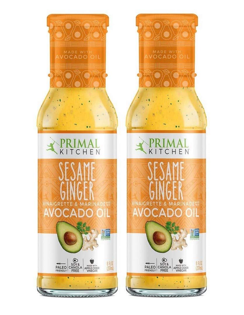 Primal Kitchen Sesame Ginger Vinaigrette Made with Avocado Oil - pack of 2