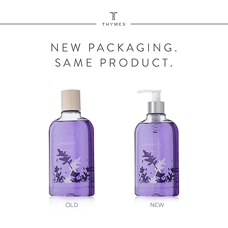 Thymes Body Wash with Pump - Liquid Soap for Bath and Shower - Body Soap - Skin Care - Scented Soap with Notes of Velvety Lavender, Warm Rosewood, Fresh Clary Sage, & Violet (Lavender, 9.25 fl oz)