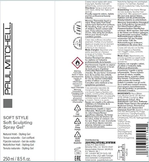 Paul Mitchell Soft Spray 8.5 oz