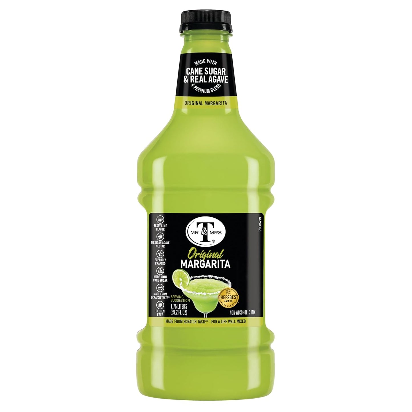Mr & Mrs T Margarita Mix 1.75 liter bottle ( Case Pack of 6)