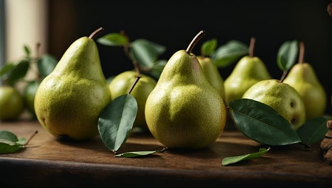 Fresh delicious D'anjou Pears by RawJoy Farms