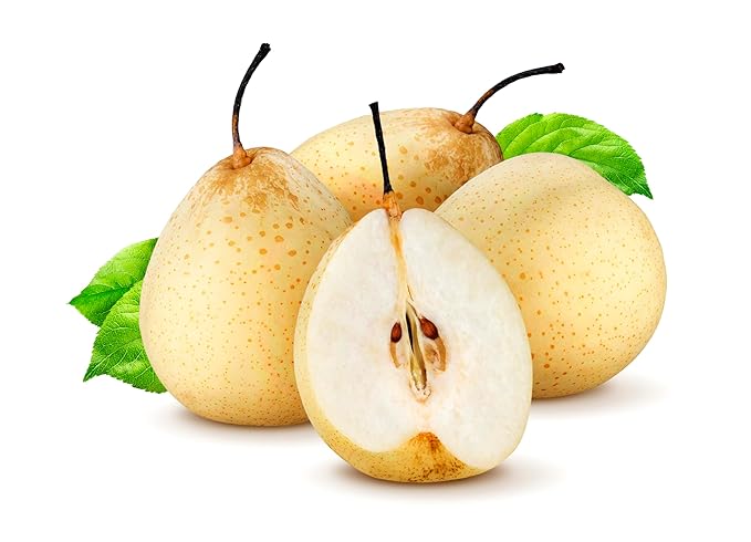 Fresh delicious Korean Pears by RawJoy Farms
