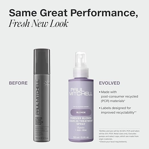 Paul Mitchell Forever Blonde Dramatic Repair Leave-In Conditioner 5.1 oz