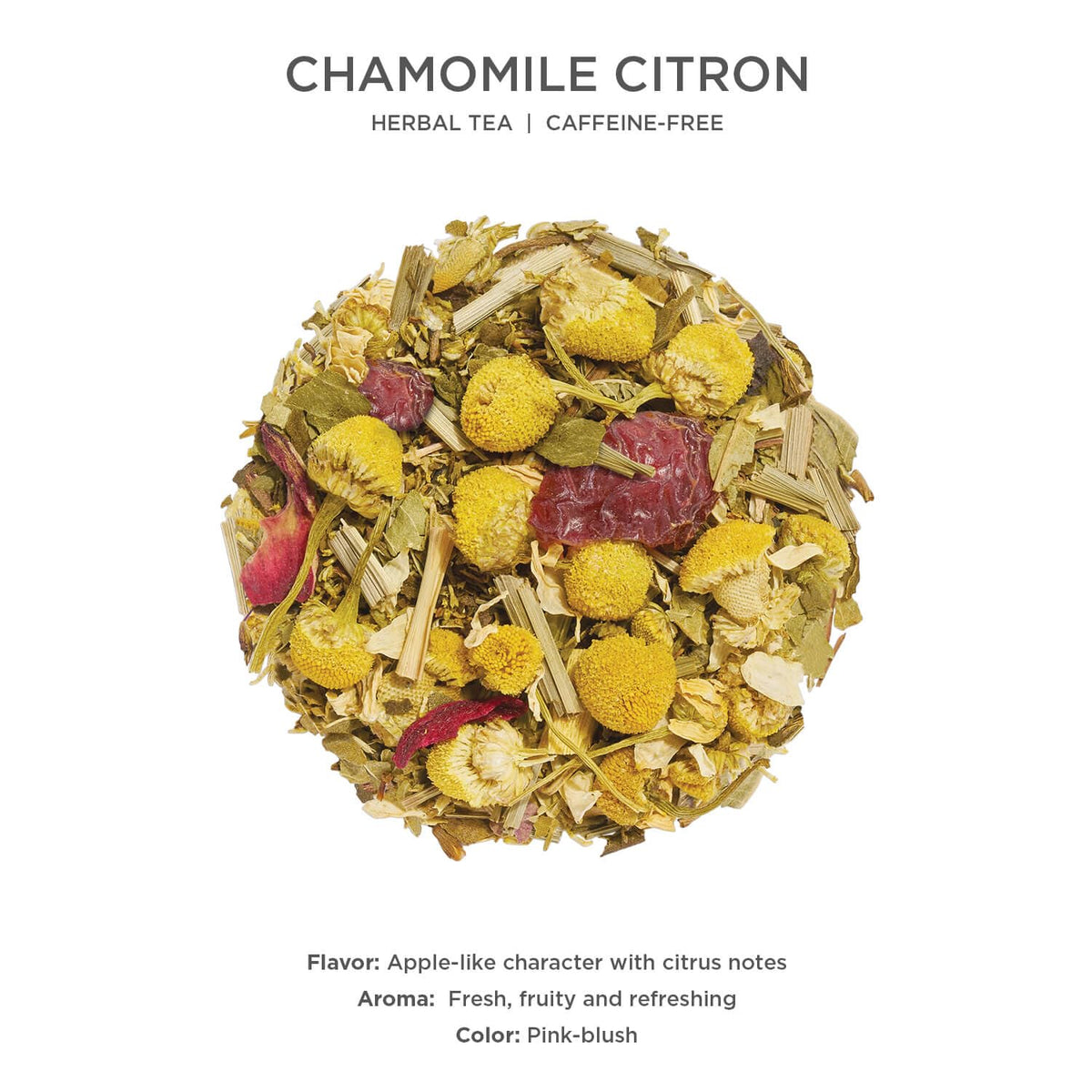 Tea Forte Chamomile Citron Loose Leaf Tea Canister