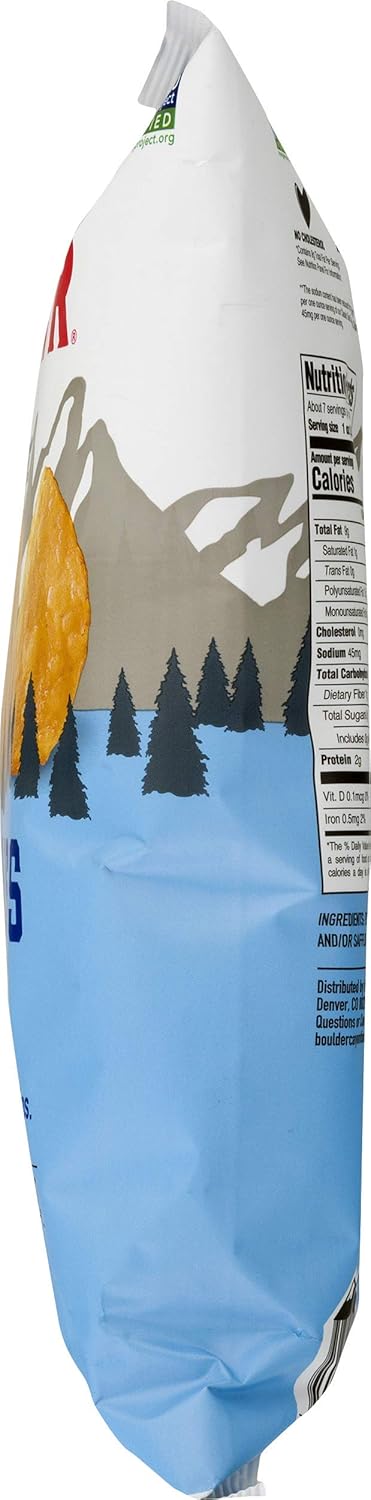 Boulder Canyon Lightly Salted Kettle Potato Chips 6.5 oz Bag (Pack of 12)
