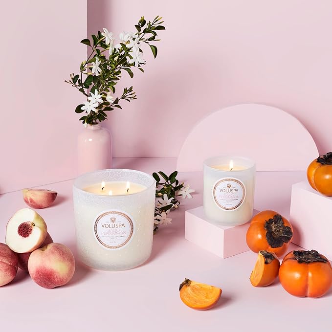 Saijo Persimmon - Petite Jar Candle Saijo Persimmon