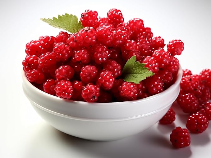 Fresh organic Delicious Juicy Raspberries by RawJoy Farms
