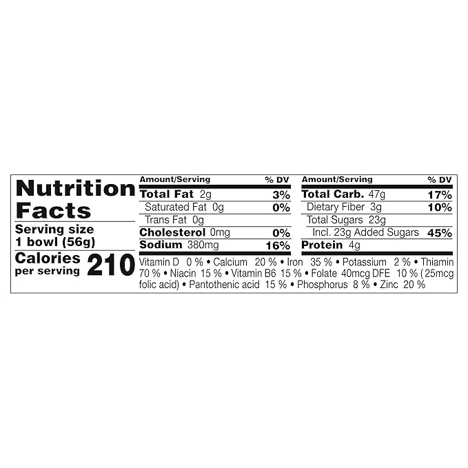 Malt-O-Meal Marshmallow Mateys® Breakfast Cereal, 2 Ounce Single Serve Bowls (Pack of 48)