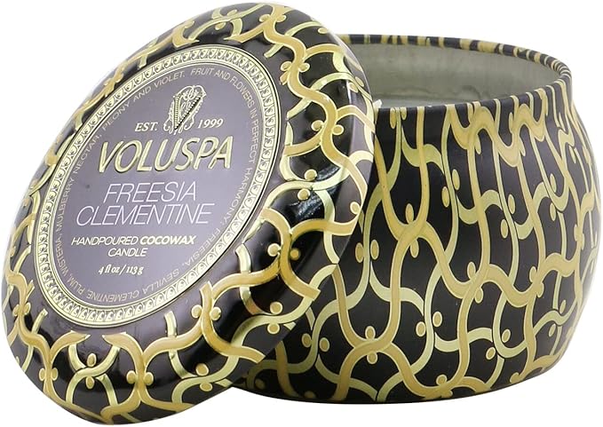 Voluspa Mini Tin Candle - Freesia Clementine 113g Home Scent