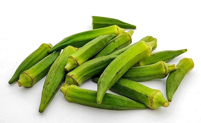 Fresh Green Okra by RawJoy Farms