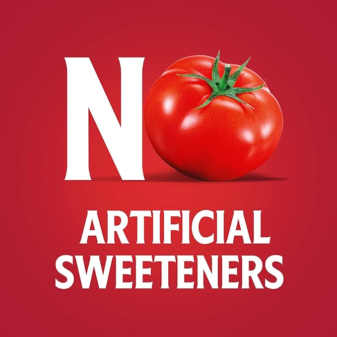 Heinz Simply Tomato Ketchup with No Artificial Sweeteners (20 oz Bottle, Pack of 12)