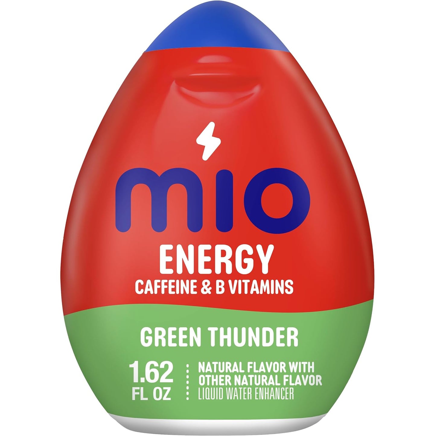 Mio Energy Green Thunder Liquid Water Enhancer 1.62 oz Each - 12 Pack