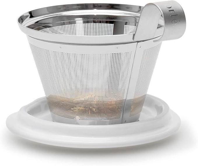 Tea Fortè Kati Cup HANAMI Cup Tea Thermal Double Wall Ceramics Infuser