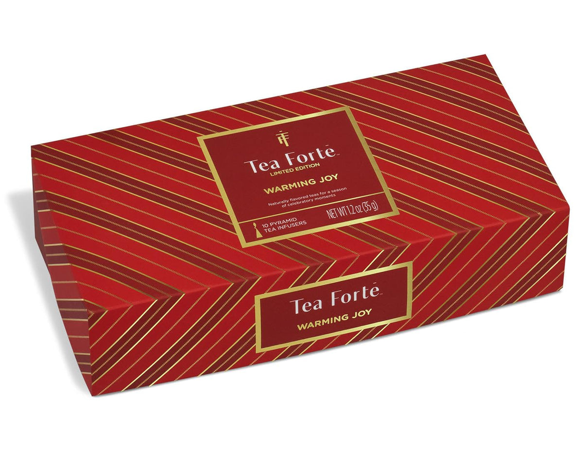 Tea Forte Tea Sampler Gift Set, 10 Pyramid Infuser Bags