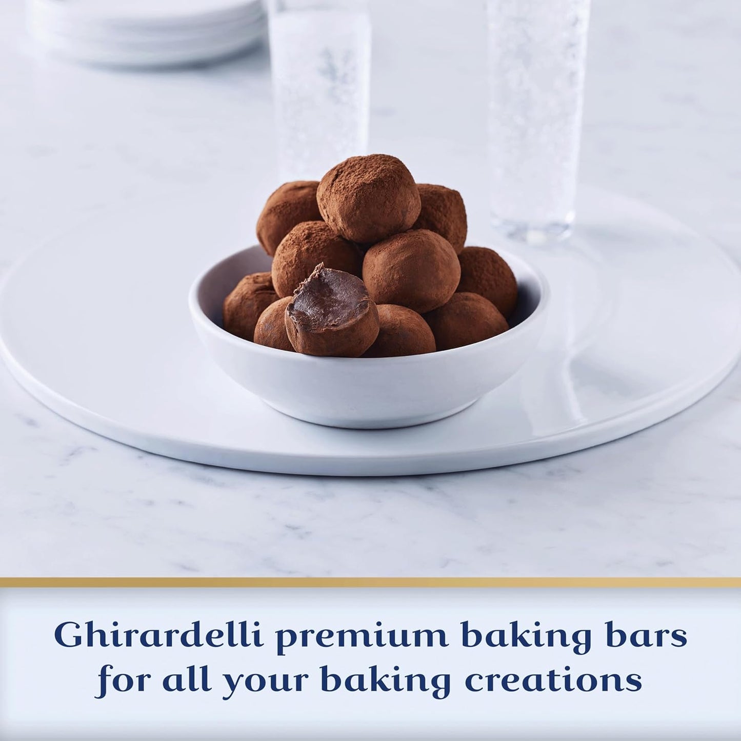 Ghirardelli Baking Bar - 60% Cacao Bittersweet Chocolate -Case Of 12 - 4 Oz