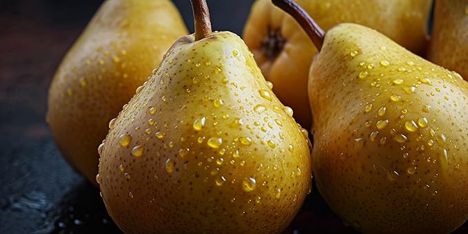 Fresh delicious Bosc Pears by RawJoy Farms