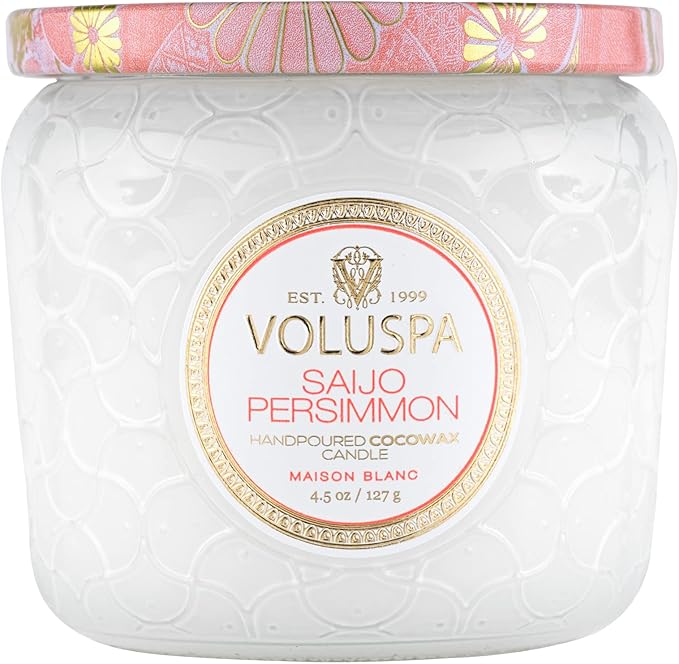 Saijo Persimmon - Petite Jar Candle Saijo Persimmon